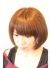 【髪と頭皮に優しい】ボタニカルカラー+カット　¥9350