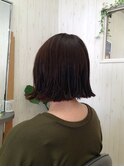 切りっぱなしボブ