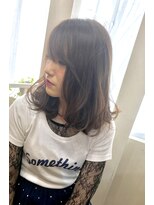 ヘアー カフェ コトノハ(hair cafe kotonoha)&nbsp;【コトノハ】  小顔で可愛い とろみ　 ロブ　空気感　ワンカール