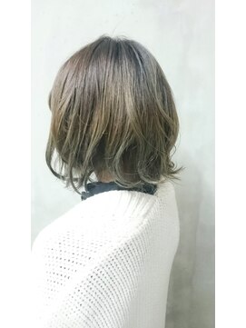 エイチエアー アルファ H'air alfa つつじヶ丘北口店 アッシュグレージュ