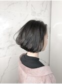 前下がりボブ×こなれボブ