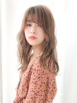 大人可愛いゆるふわウェーブ