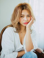 プロデュース 相模原店(Produce) ヌーディーカラー♪無造作カール☆くびれセミディ