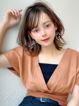 アフロート エル 錦糸町(AFLOAT L) LallYou【錦糸町】ベージュカラーネオウルフウェーブパーマ