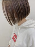 前下がりボブ