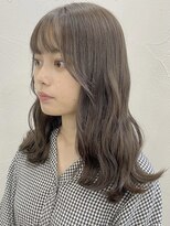 キラ 渋谷(KILLA)&nbsp;ココアブラウン　マロンベージュ　シースルーバング