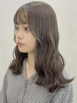 キラ 渋谷(KILLA) ココアブラウン マロンベージュ シースルーバング