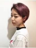 宝塚風♪ボーイッシュショート/ピンクラベンダー