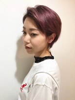 エコモ ヘアー(E Komo hair) 宝塚風♪ボーイッシュショート/ピンクラベンダー