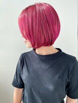 ヘアーアンドスパ フェリーチェ ミチ 野田屋町店(HAIR&SPA felice MICHI) 【feliceMICHI島田和也】ブリーチピンクカラー
