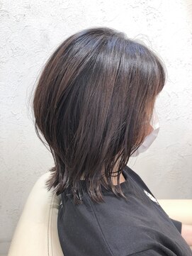 サイン(SIGN) 大人可愛いミディアム20代30代40代/江渡裕司/外ハネマッシュボブ