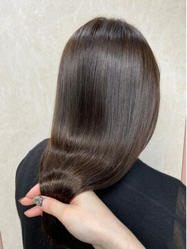 カームバイリコ 学芸大学(calm by liko) 美髪/大人かわいい/こなれミディ/サンドベージュ[学芸大学]