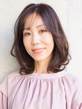 マイロ(mailo) ふんわりカジュアルミディと暖色カラー