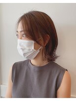 サロン 名和店(SALON)&nbsp;イヤリングカラーとレイヤーボブ