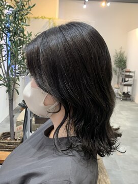 クレ(CLE) 星川指名　ダークグレージュ　フェイクブラック