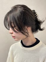 ローネス ギンザ(LONESS ginza)&nbsp;顔まわりカット　顔まわり　結べるボブ