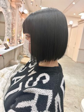 エル バイ ロンド 関(elle by Lond) [elle by lond]栗原　瑠世　外ハネ/切りっぱなし/ボブ