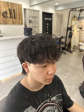 スウェル 船橋店(Swell) #ベリーショート#ダークアッシュ#ニュアンスパーマ#韓国マッシュ