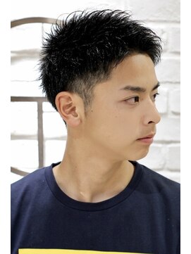 ヨシザワインク プレミアム 築地店(YOSHIZAWA Inc. PREMIUM) 【ヨシザワ聖路加】ツーブロックアップバンクソフトモヒカン