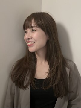 ベルベット(Velvet) 大人ブラウン×ロングレイヤー