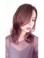 サンテリア(Santeria)&nbsp;【Santeria】ピンクアッシュ＆ウェーブ