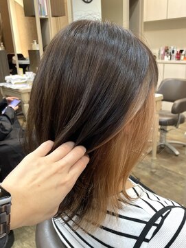 アルターリール(aL ter Rire) 黒髪/ボブルフ/ネビージュ/小顔/ワンレン/中村郁未