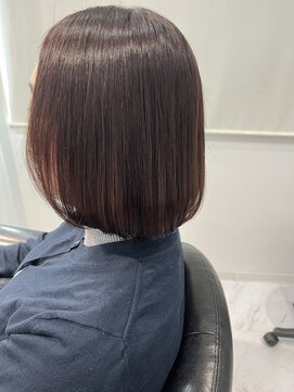 ランソ 成田店(RUNSO) 小顔レイヤー×艶感ボブ