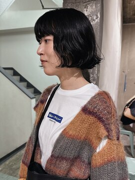 ロジ(loji) ボブとくせ毛みたいなニュアンスパーマ