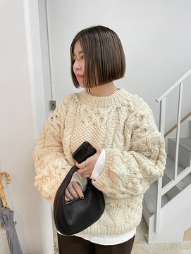 ハマモト ヤマ オオサカ(ハマモト Yama Osaka) ニットボブ