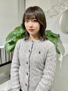 クリアーオブヘアー 栄南店(CLEAR of hair) レイヤー×オリーブ/RIHO