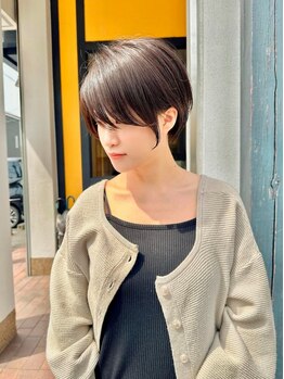 ウェルズグランデ 天理店(Well's GRANDE)の写真/【天理・天理駅】首元のラインもキレイに見せる、美シルエットショートで大人可愛いスタイルに...♪