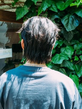 バーバーバー 八広(BARBER-BAR) アップバングスタイル