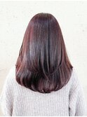 ココアブラウン/レイヤーロング