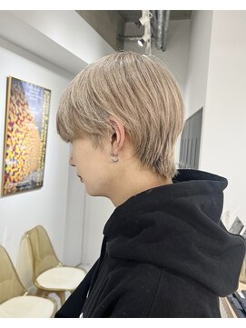 メンズペレ 渋谷(MEN'S PELE) ニュアンスパーマ/韓国マッシュ/スパイキーショート/渋谷