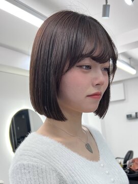 メルバイグラフ 梅田(mel by GRAFF) ボブ 20代30代40代へア小顔大阪ボブ梅田