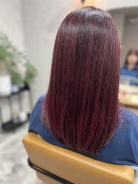 アロウ(ARAW) ビビットなカシスレッドカラー