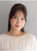カチモリ×ハーフアップロング