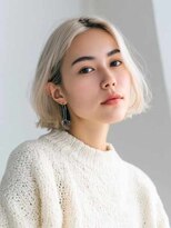 シェル 立川(shell) くびレイヤーエモージュグレージュカラーくびれショート【立川】