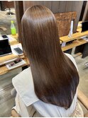 韓国ヘア/レイヤーカット/ワンホン/髪質改善/縮毛矯正/前髪_1