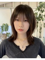 アクアオモテサンドウ(ACQUA omotesando)&nbsp;bミディアムレイヤーカットウルフカットハッシュカット