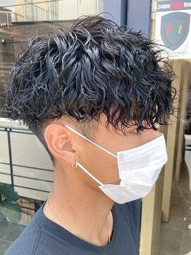 デプト(DEPT.) ツイストスパイラルメンズパーマシャドウパーマルーズパーマ佐賀