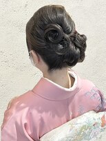 リサ グランシェ(RISA granche)&nbsp;ヘアセット　着物ヘア　和髪