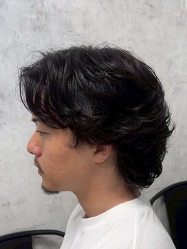 アポロ 横浜駅店(apollo) MEN’S HAIR/サーフカール/刈り上げセンターパート/ブリーチ