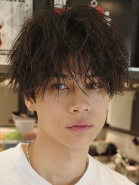 アンサー 渋谷(ANSWER) シースルーツイストスパイラルウルフパーマシャドウパーマ波巻き