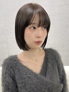 キアラ(Kchiara) ボブ内巻きボブミニボブ大人ボブくびれボブ　福岡ボブ