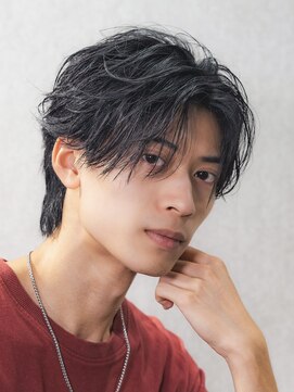 テクト バイアッシュ 吉祥寺店(Tect by Ash) フェザーパーマセンターパート毛流れフェザーショート吉祥寺