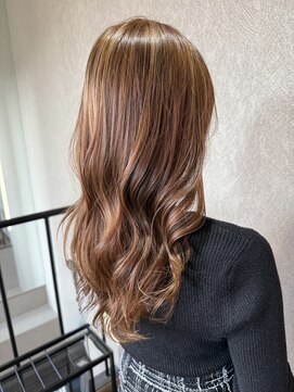 ナンブスカイ(nambu-SKY) ハイライト×ベージュカラー