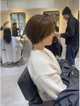 サロンドミルク 新百合ヶ丘店(salon de MiLK) 大人可愛いショート［新百合ヶ丘/ショートヘア/ショートボブ］
