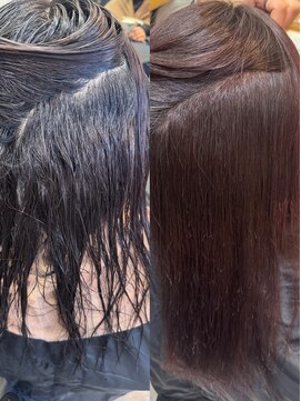 オッジバイケンジ(oggi by KENJE) 縮毛矯正/癖毛改善/ストレートヘア