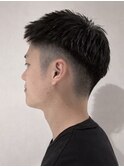 逗子葉山メンズカットスパイキーショートフェード眉毛サロンm7